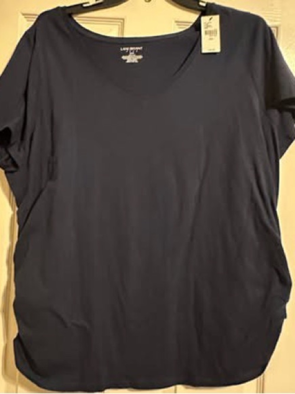 Lane Bryant Navy Short Sleeve Crewneck Tee 22/24
